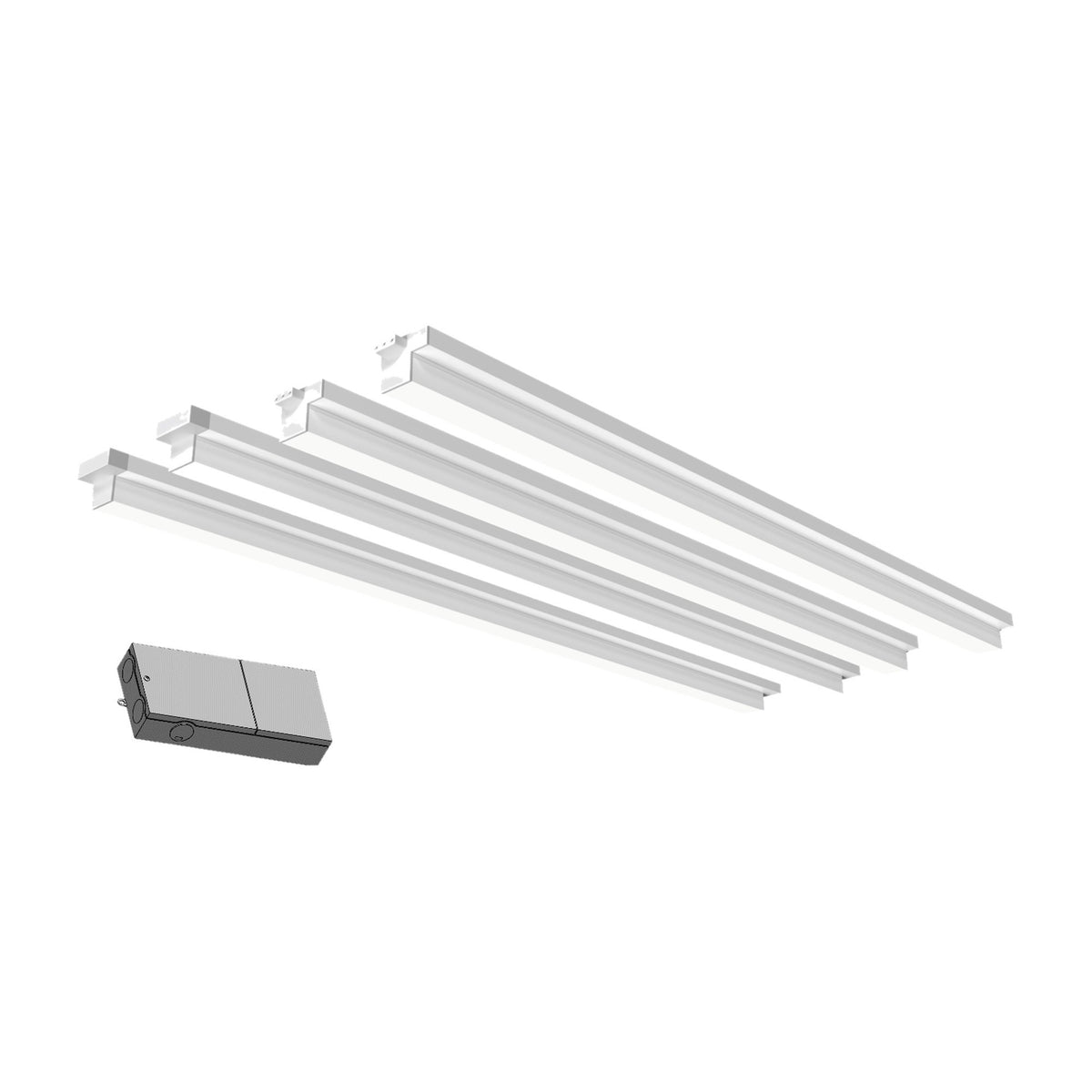 LED Surround Frame Panel Light - 1x4, 2x2 & 2x4 ft - 120 Degree Beam Option - 20-50W - White