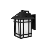 LED Outdoor Lantern - Wet Location Rated - 3000K 1219lm - Black Pavilion™ Frame