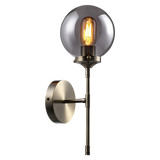 Vintage LED Globe Bulb - 2200K Warm White - 4W 400lm - Smoke Gray/Amber Glass