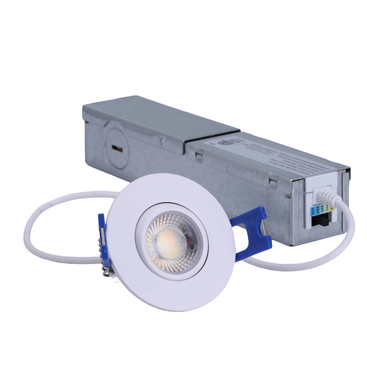 Adjustable Gimbal LED Downlight - 5CCT Selectable - CRI90 360-420lm - Multiple Finishes
