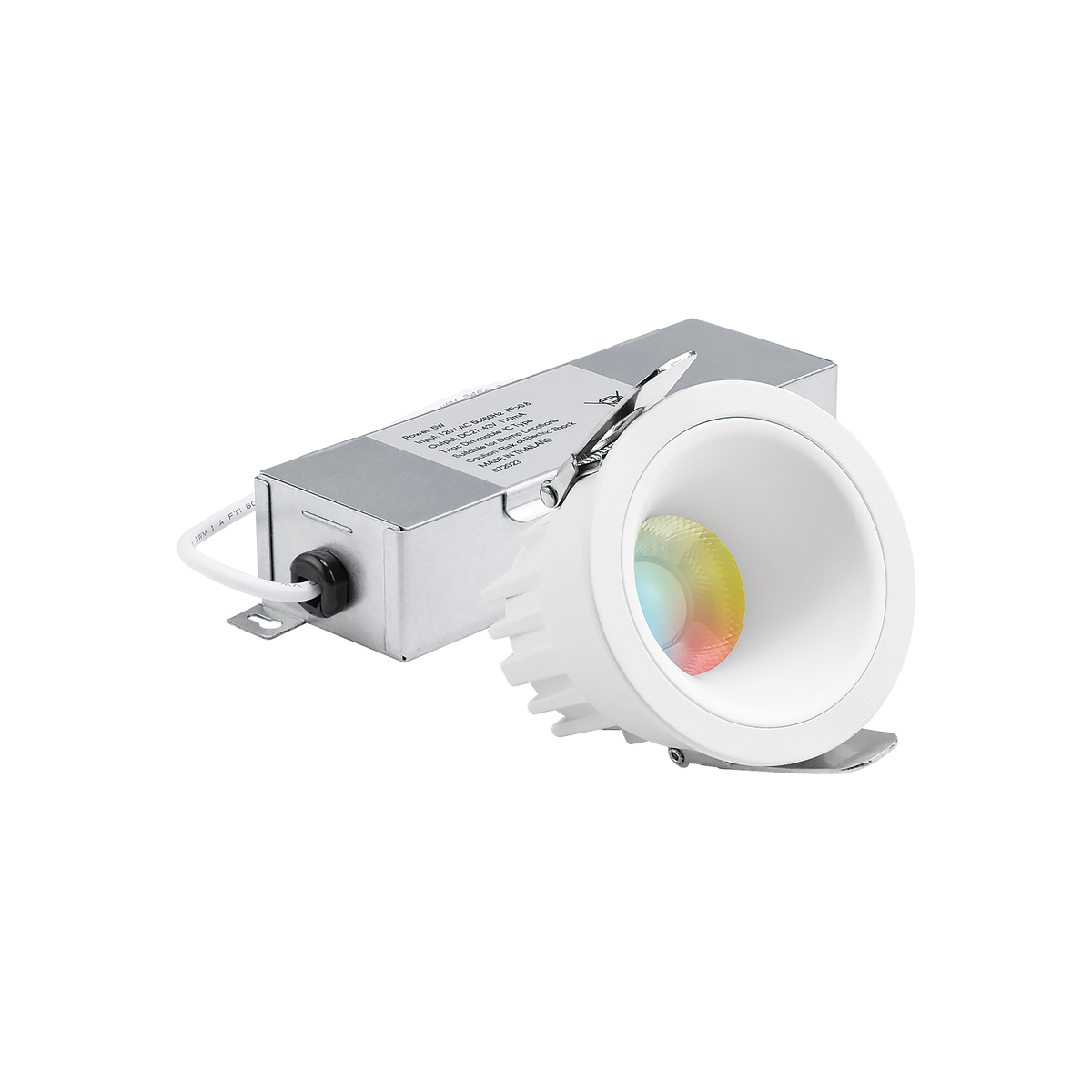 Deep Recessed Anti-Glare LED Downlight - 5CCT Selectable - CRI90 5W/9W - White Softlux™ Slim