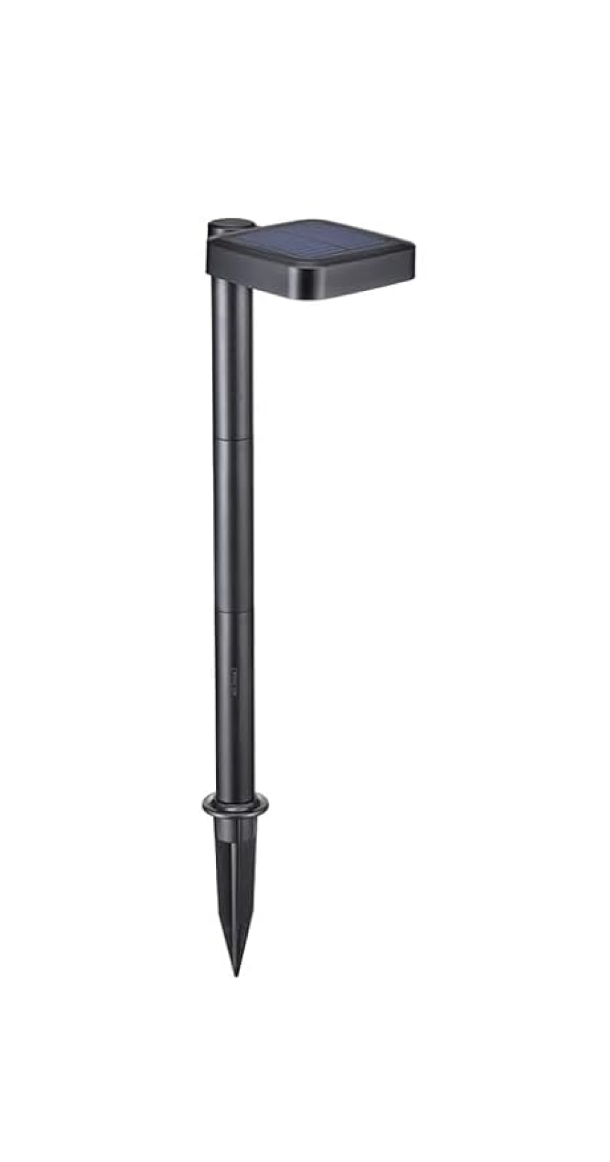Solis Basic LED Path Light - Solar Dusk to Dawn - 1 Watt - Black - Path Stake