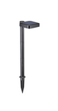 Solis Basic LED Path Light - Solar Dusk to Dawn - 1 Watt - Black - Path Stake
