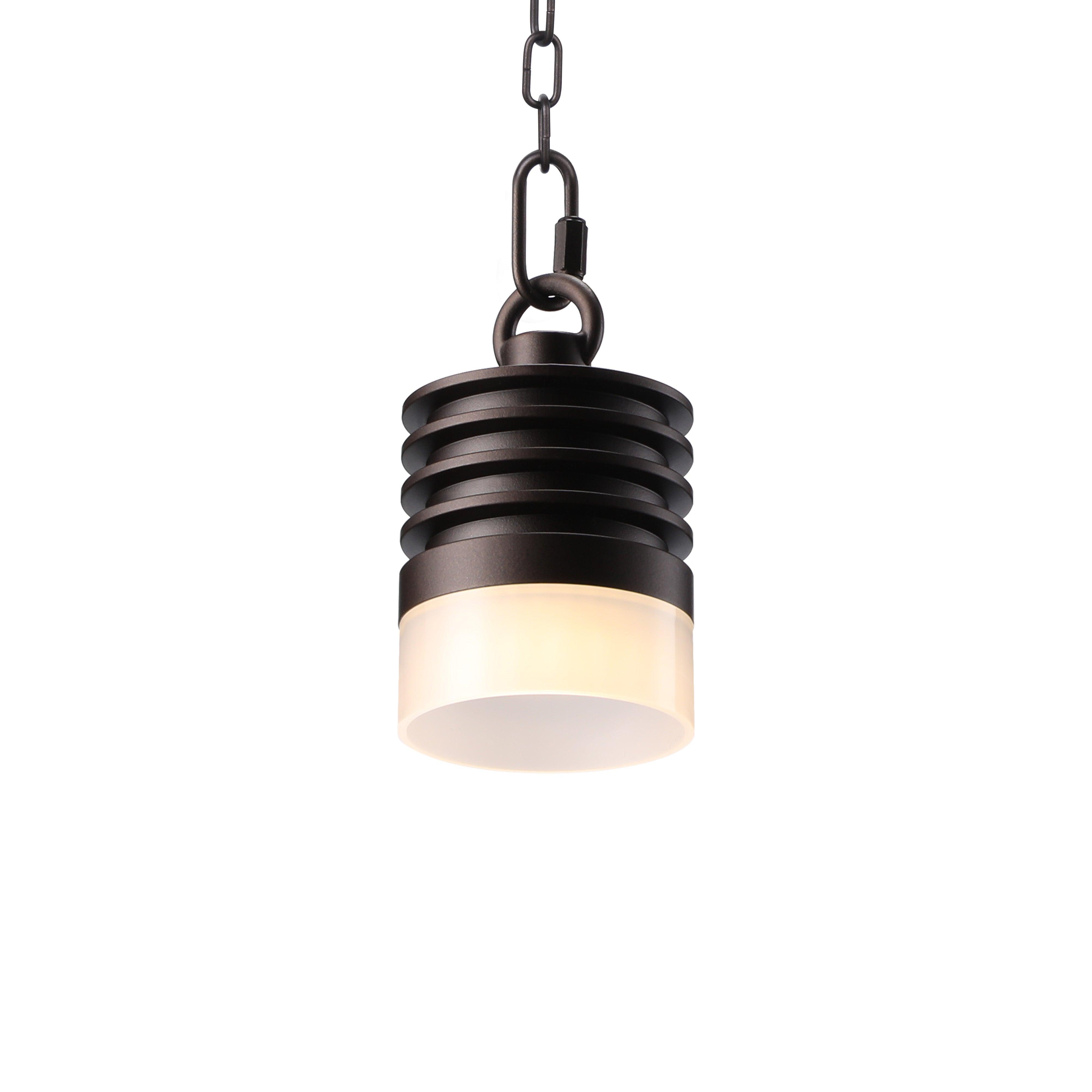 LeonLite® Calvo Outdoor Pendant & Patio Light - Oil Rubbed Bronze - 2700K - LeonLite