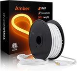LeonLite® Pro 120V Neon Rope Light - Amber