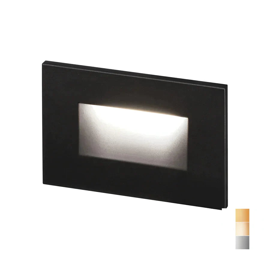 Gradience Step & Deck Light - Adjustable Color Temperature - Black - Horizontal